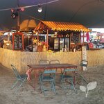 Rietmat 120 als aankleding foodtruck